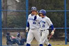 Baseball vs Nichols  Wheaton College Baseball vs Nichols College. - Photo By: KEITH NORDSTROM : Wheaton, baseball